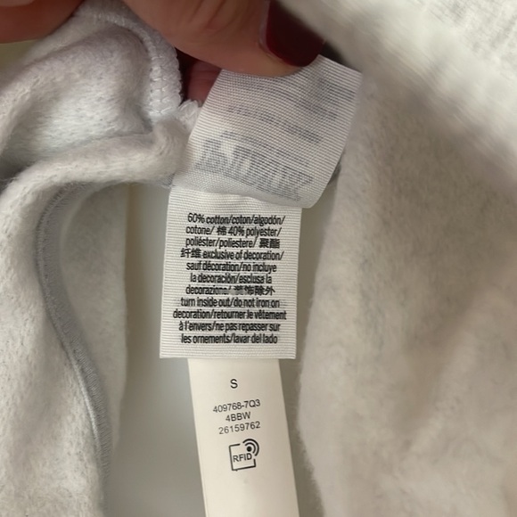 (NWT) Victoria’s Secret PINK Everyday Lounge 1/4 Zip in Heather Stone Grey - Picture 10 of 16